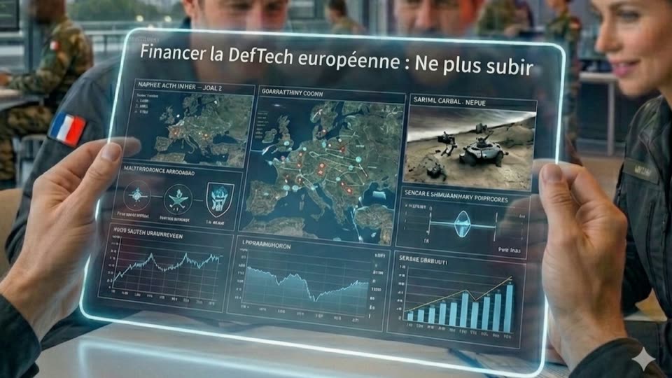 Illustration de l'Union européenne pour un article sur le financement de la DefTech